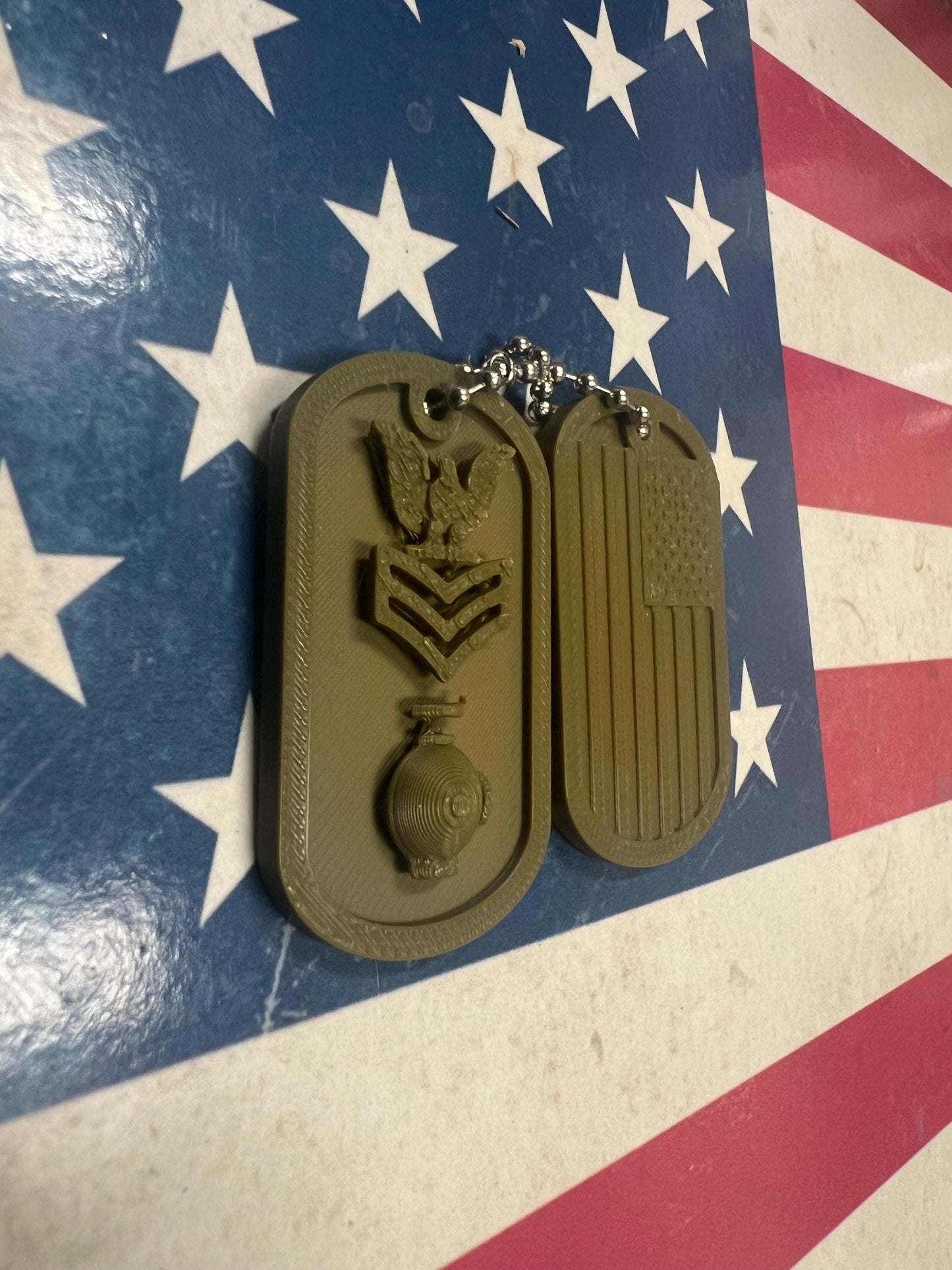 Seabee-UT-Seabee Utilitiesman 1stclass-dog tags