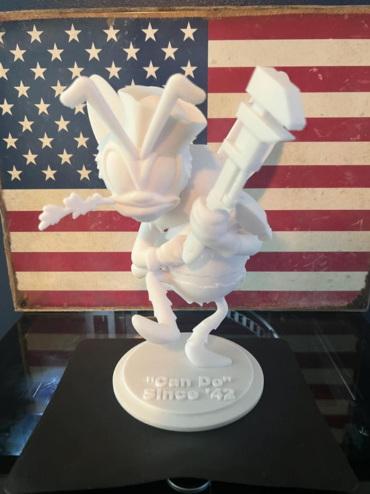 Big Seabee-WWII Paintable 1945 'Can-Do' Since '42 Big Seabee