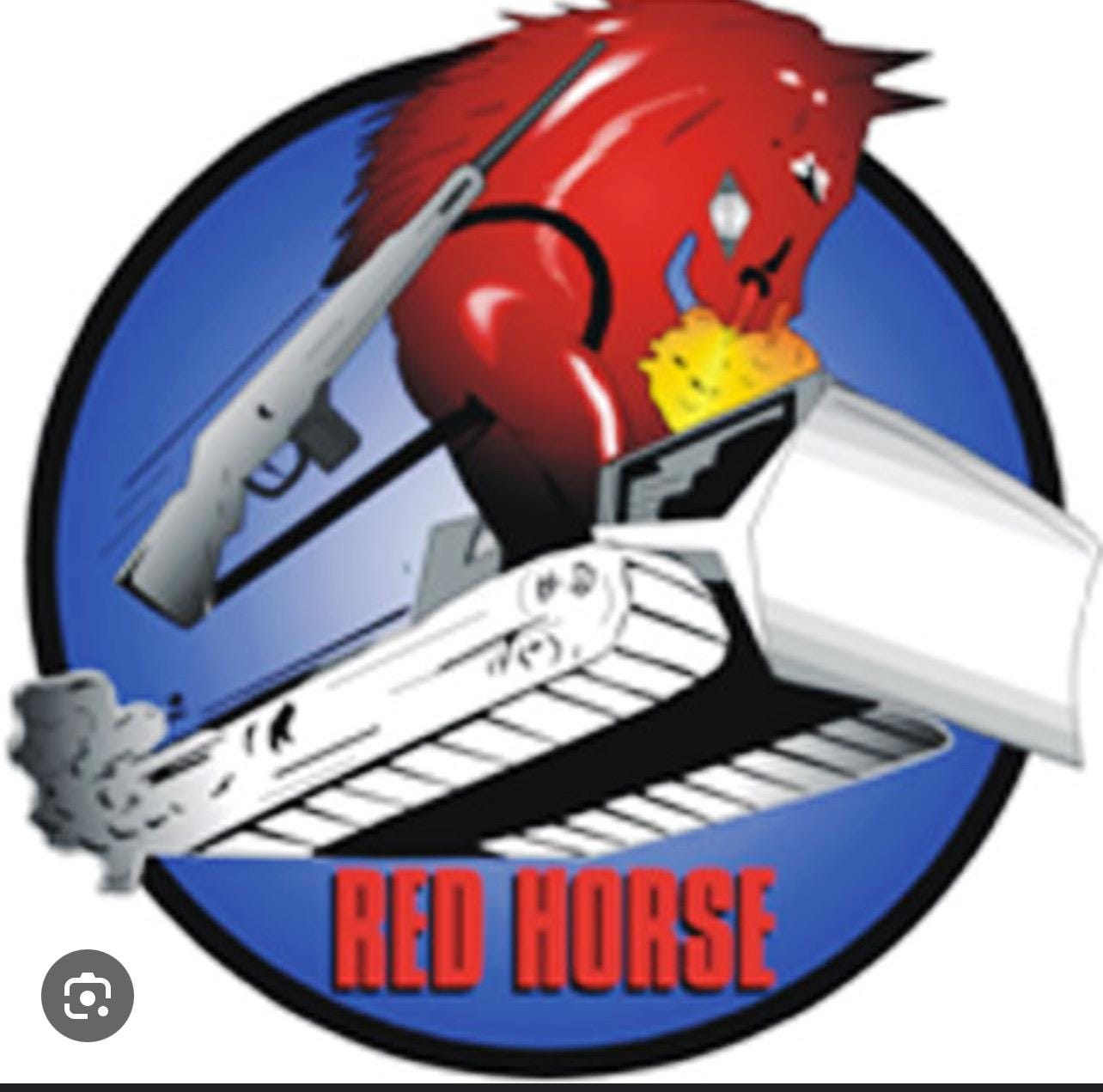 Air Force Charging Charlie Red Horse