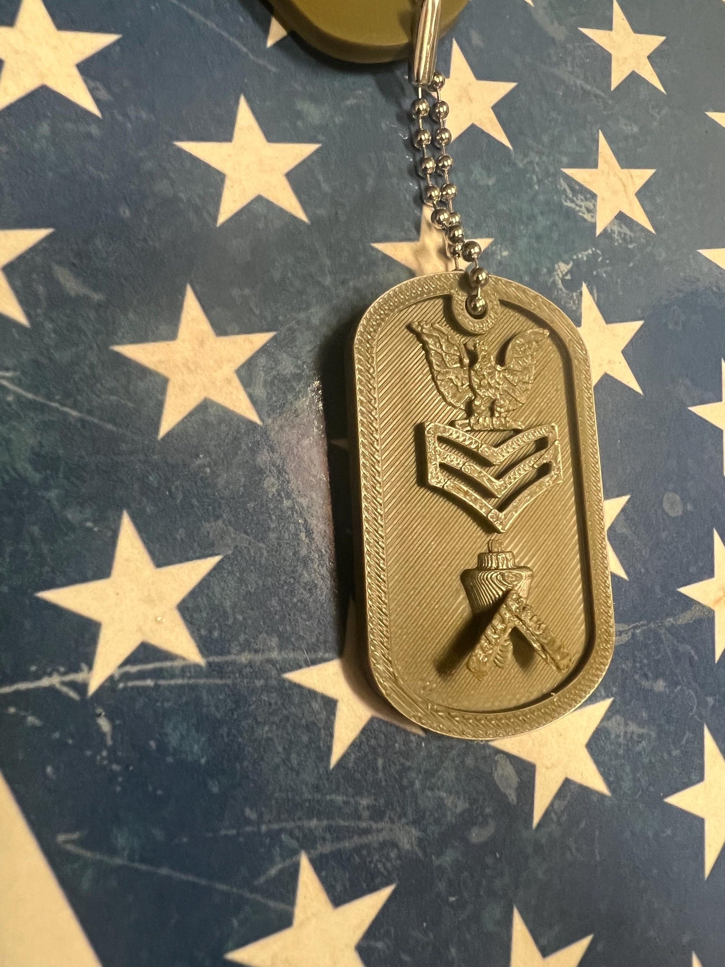 Seabee-builder-Seabee BU-1st class-dog tags