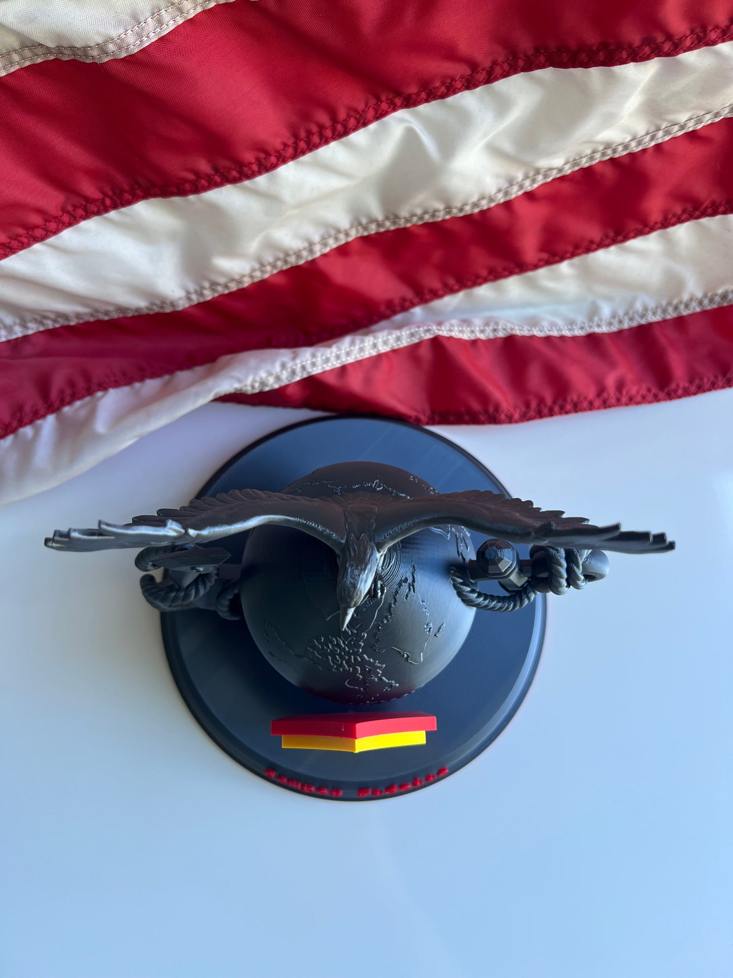 USMC EGA  Custom Display with Rank – Semper Fidelis