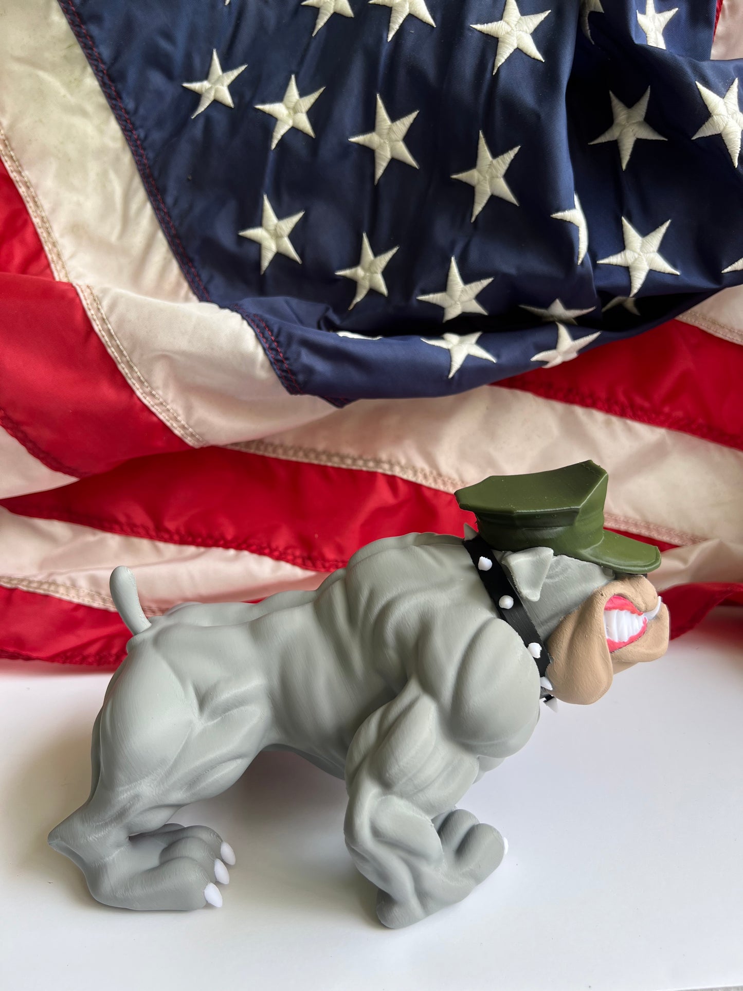USMC Devil Dog Statue - Marine Corps Collectible - Semper Fi Gift