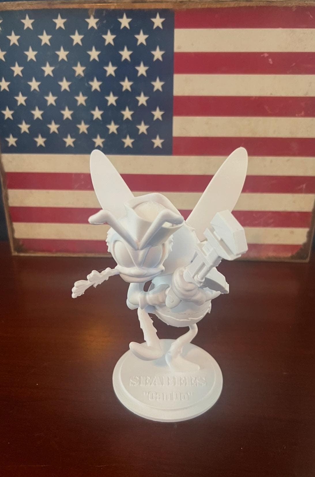 Disney Seabee WWII Paintable 1945 Can-Do Seabee