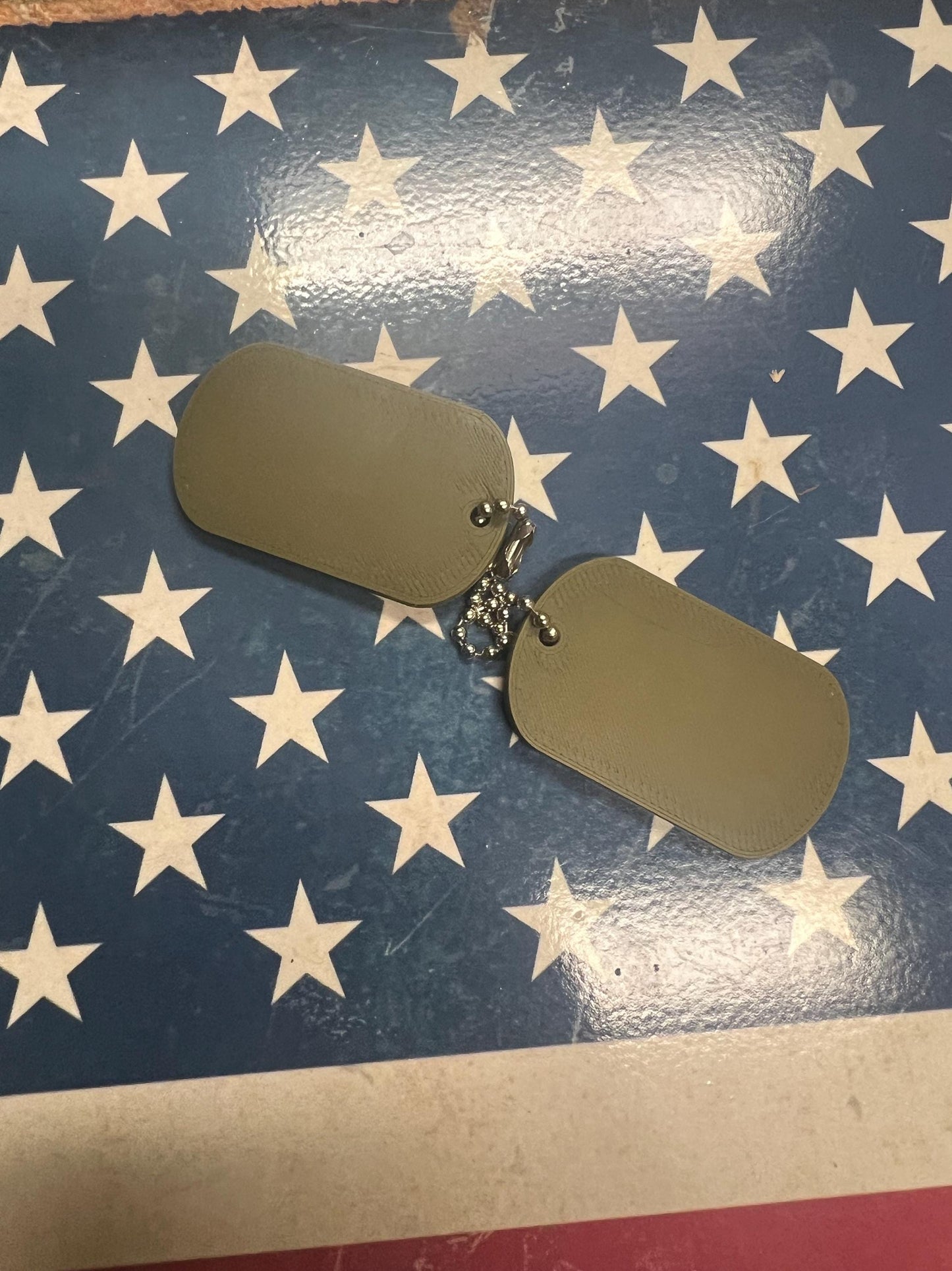 Seabee-Construction Mechanic -Seabee CM with rank-dog tags