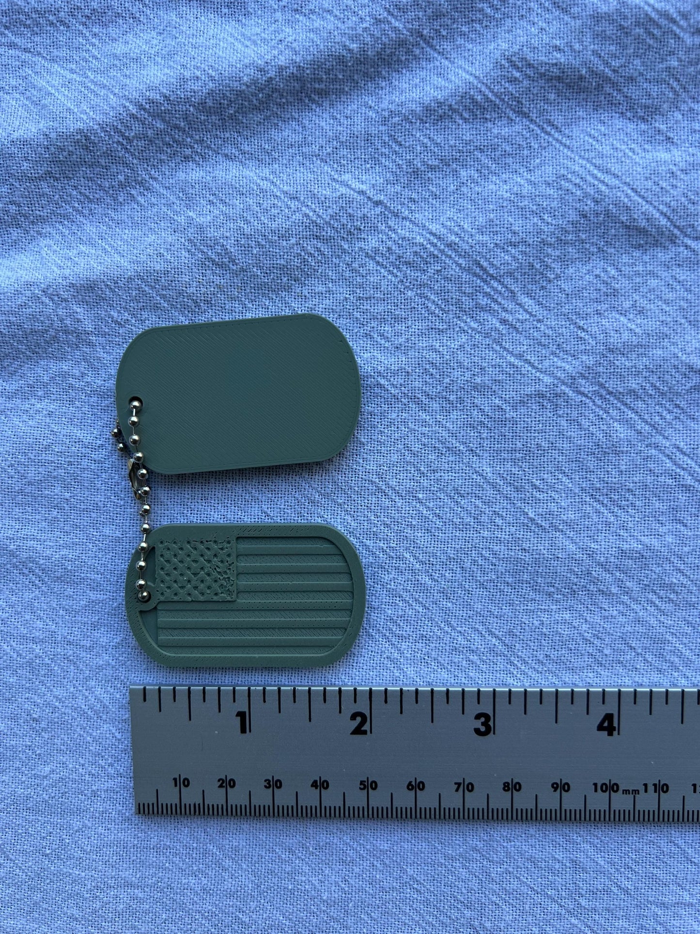 Dog tags Air force officer