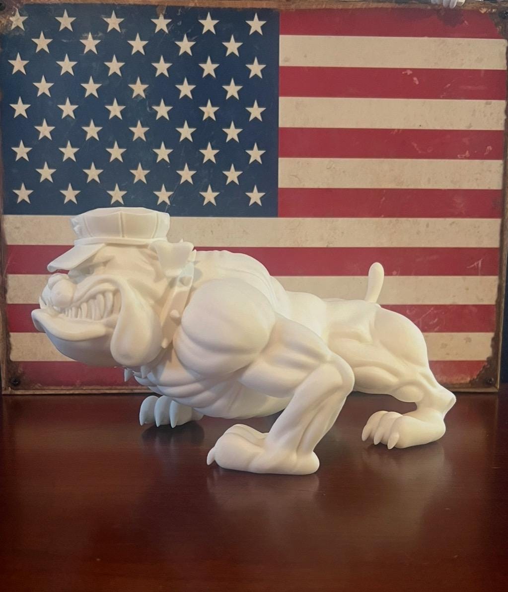 Big Devil Dog USMC unpainted