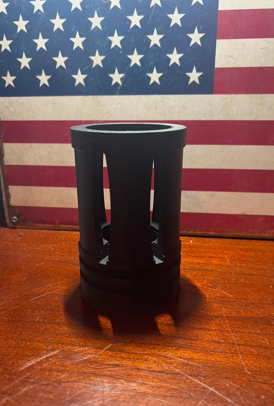 Flash hider Desk pen holder-Military- birdcage