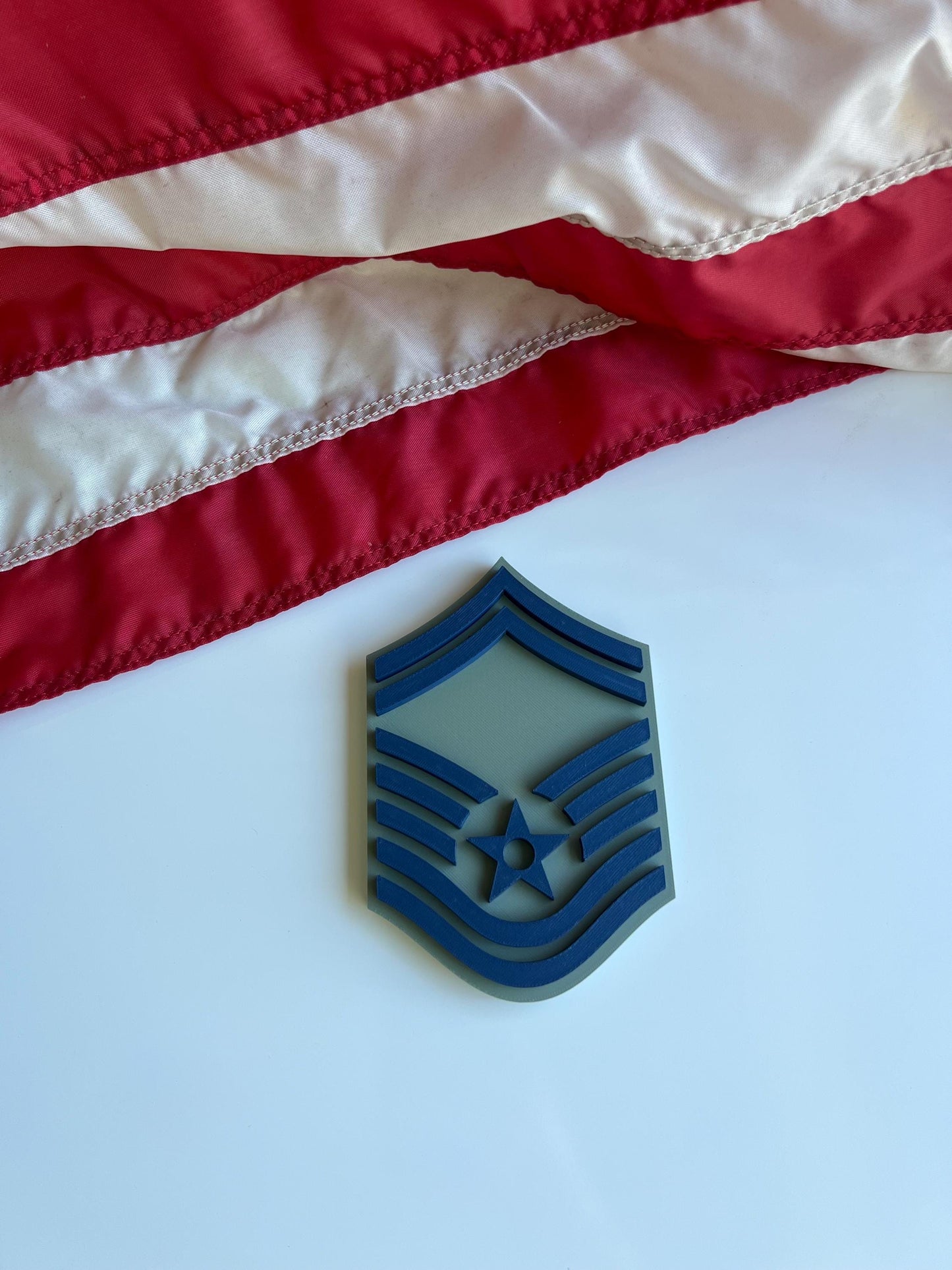 Air Force ABU Rank Insignia (E-4 to E-9)  Multiple Sizes Available