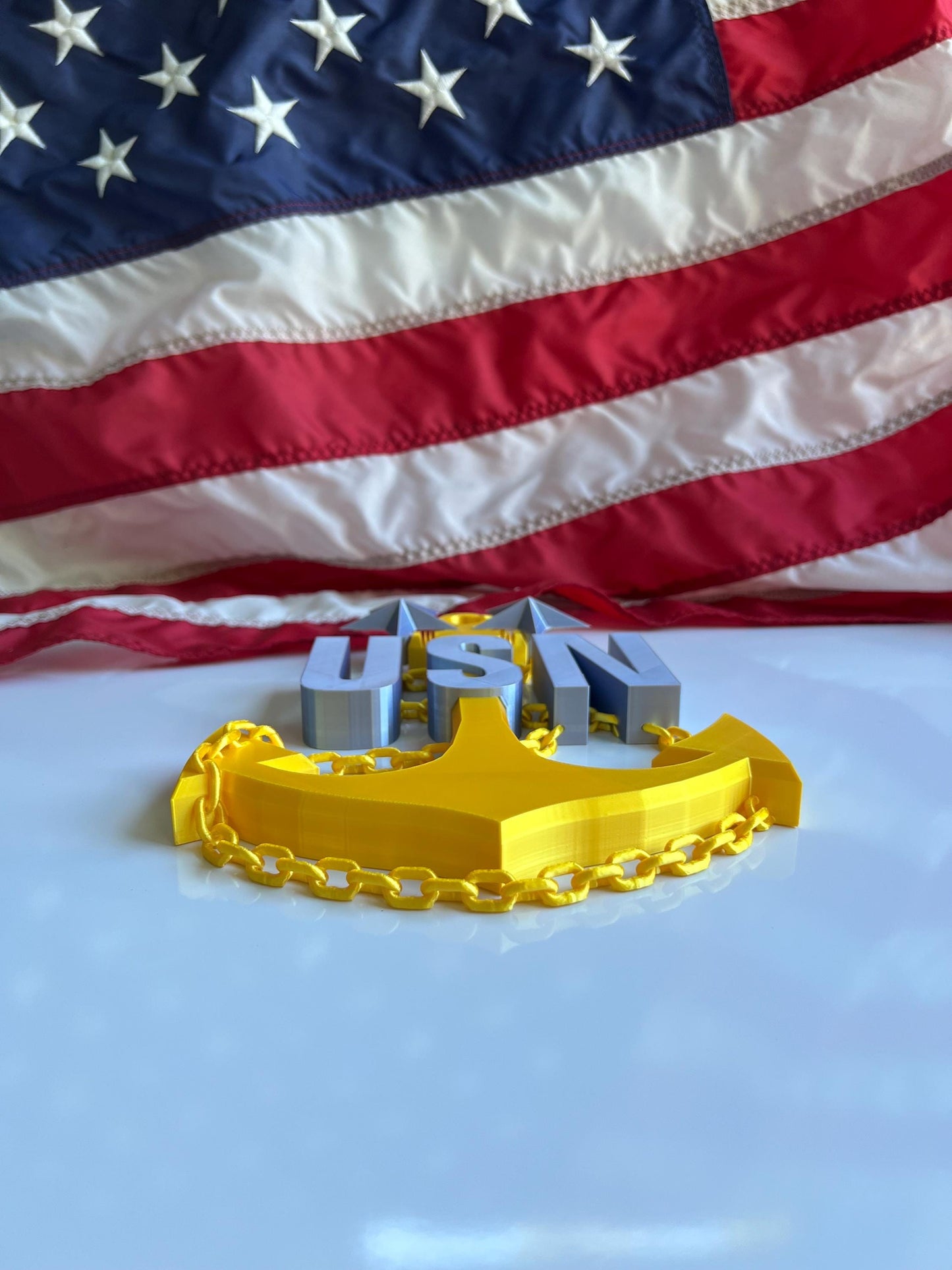 Navy CPO anchor Display  Chief E-7, Senior Chief E-8, Master Chief E-9 | Military Gift | Shadow Box or Wall Display |