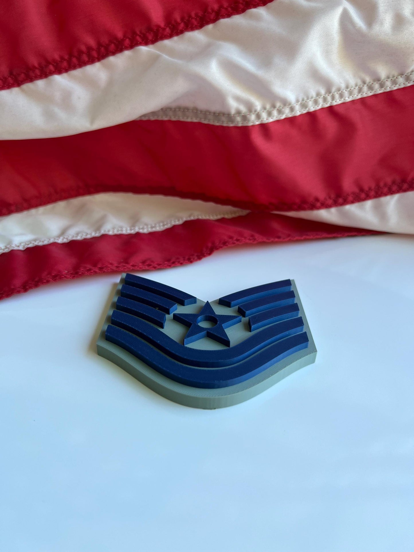 Air Force ABU Rank Insignia (E-4 to E-9)  Multiple Sizes Available