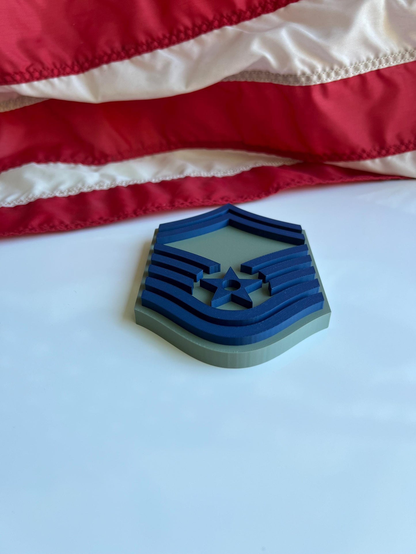Air Force ABU Rank Insignia (E-4 to E-9)  Multiple Sizes Available