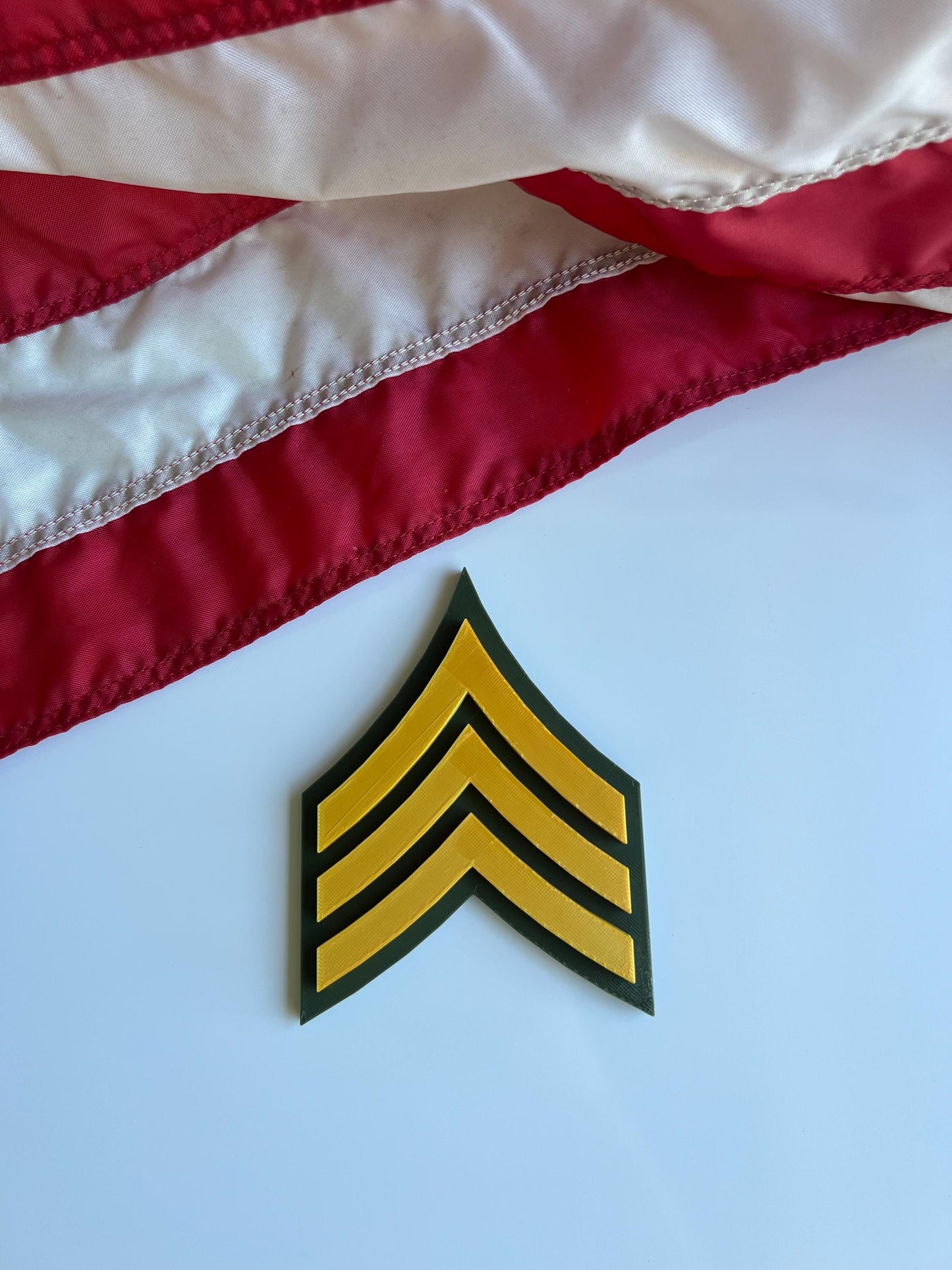 Army Rank Display  E-4 to E-9 | Military Gift | Promotion, Retirement & Shadow Box Display