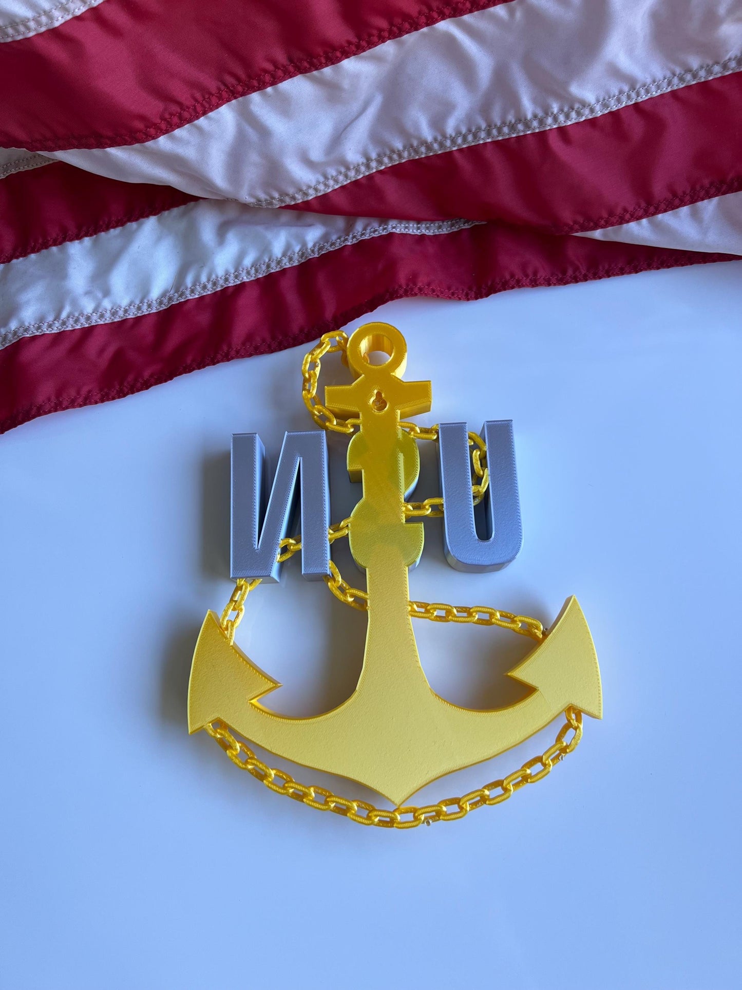 Navy CPO anchor Display  Chief E-7, Senior Chief E-8, Master Chief E-9 | Military Gift | Shadow Box or Wall Display |
