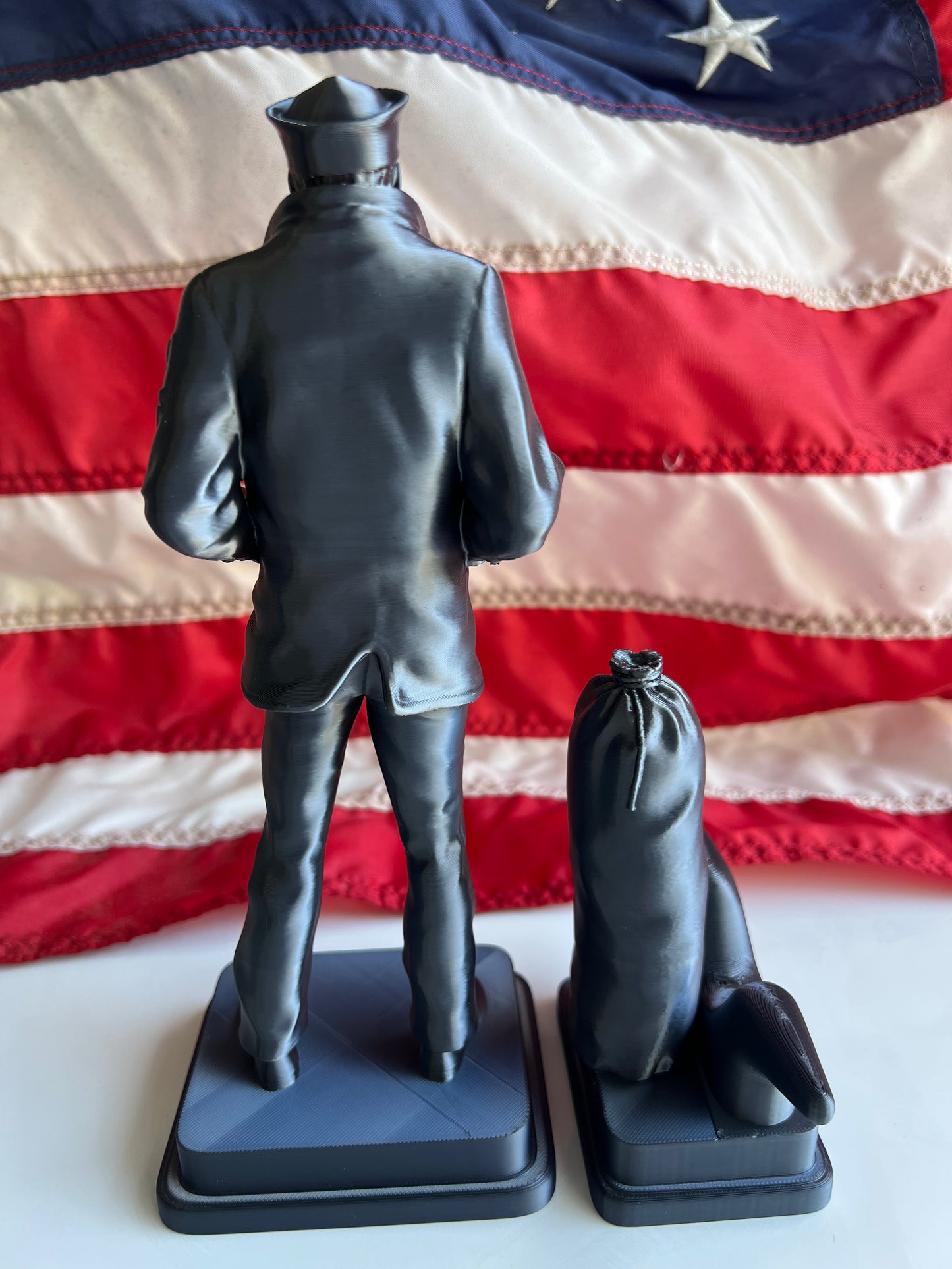 3D Printed “The Lonely Navy Sailor” – Patriotic Military Tribute Figurine