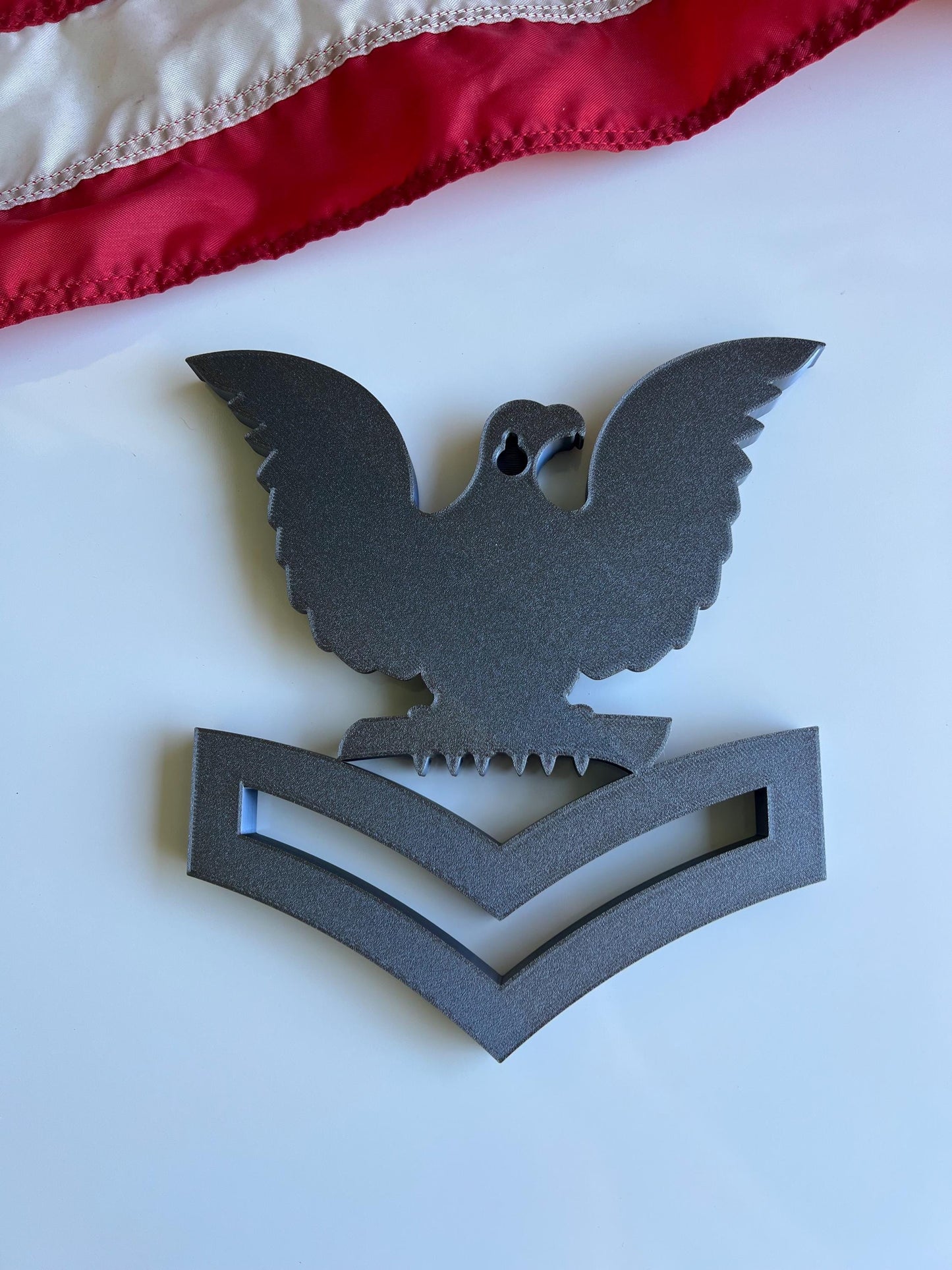 U.S. Navy Rank Display | E4E6 Petty Officer | Military Promotion, Retirement, or Veteran Gift