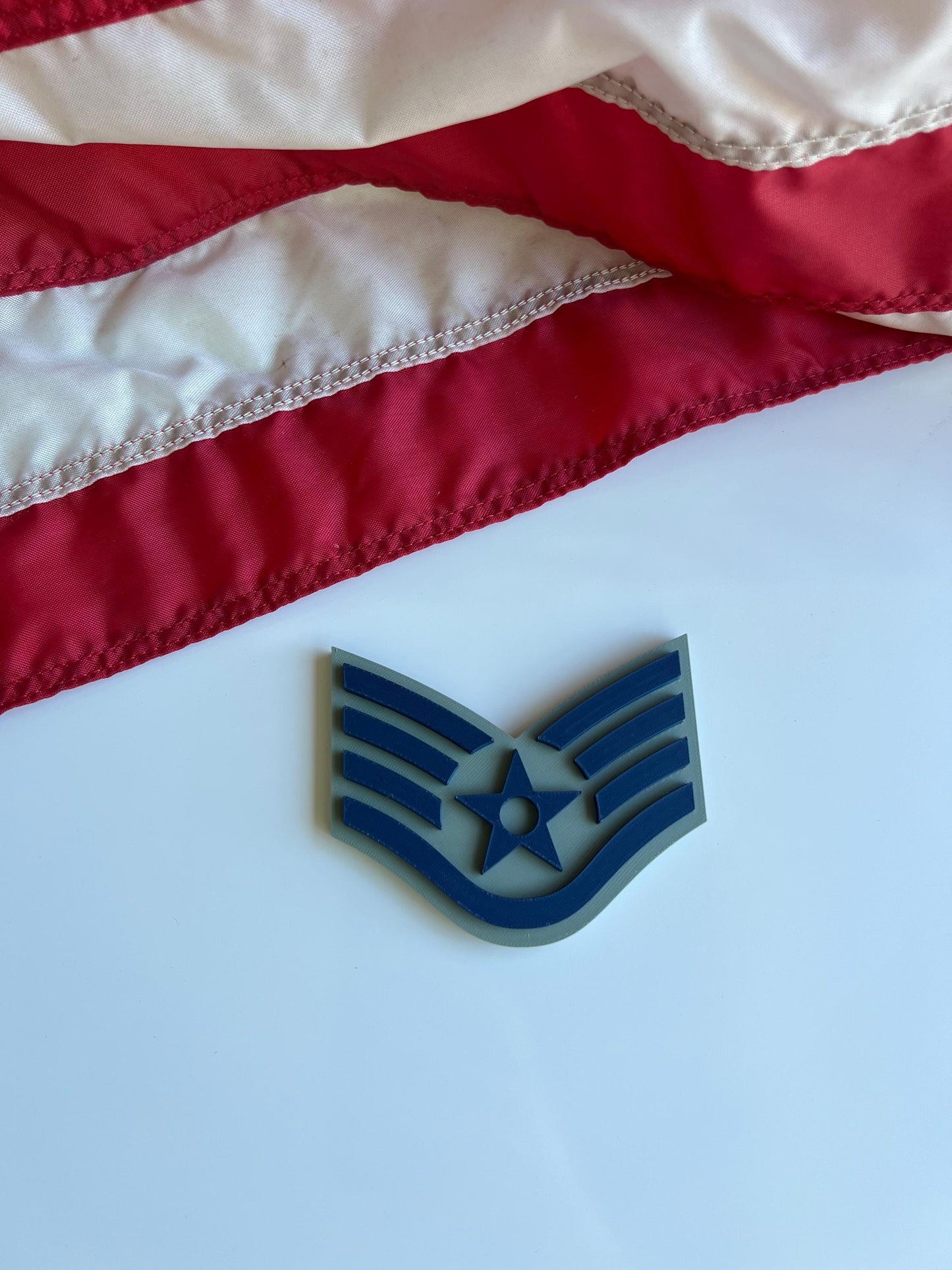 Air Force ABU Rank Insignia (E-4 to E-9)  Multiple Sizes Available