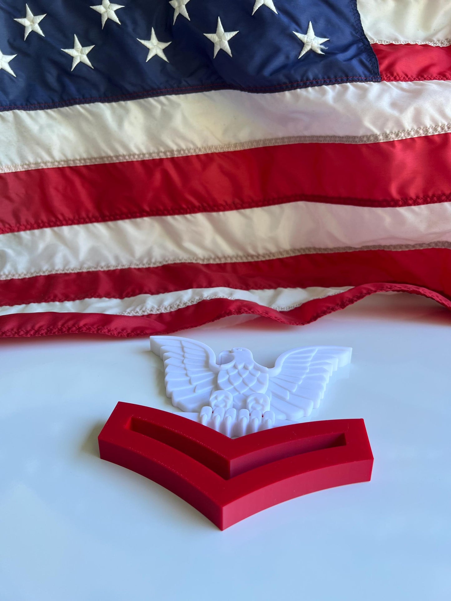 U.S. Navy Rank Display | E4E6 Petty Officer | Military Promotion, Retirement, or Veteran Gift