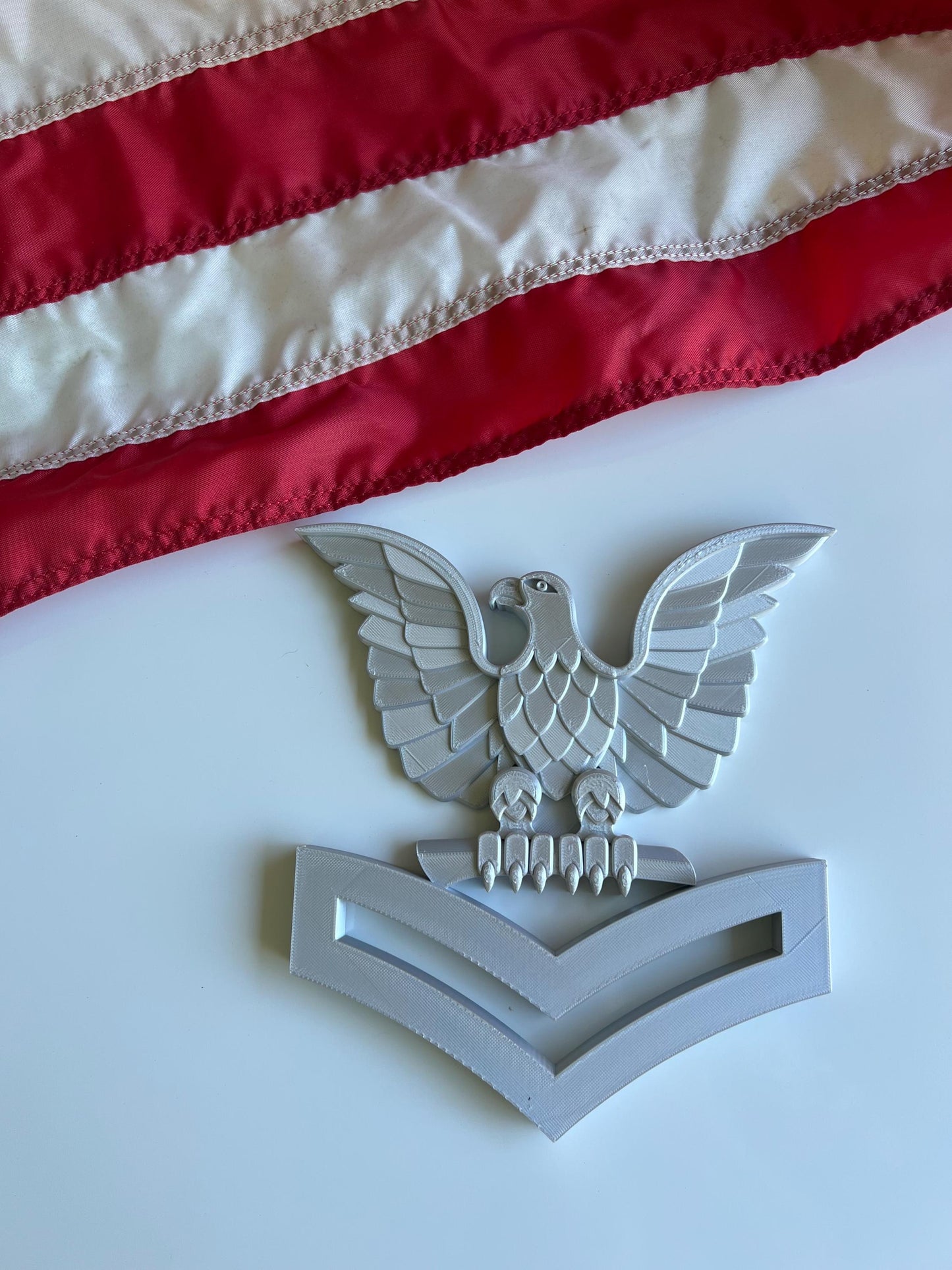 U.S. Navy Rank Display | E4E6 Petty Officer | Military Promotion, Retirement, or Veteran Gift