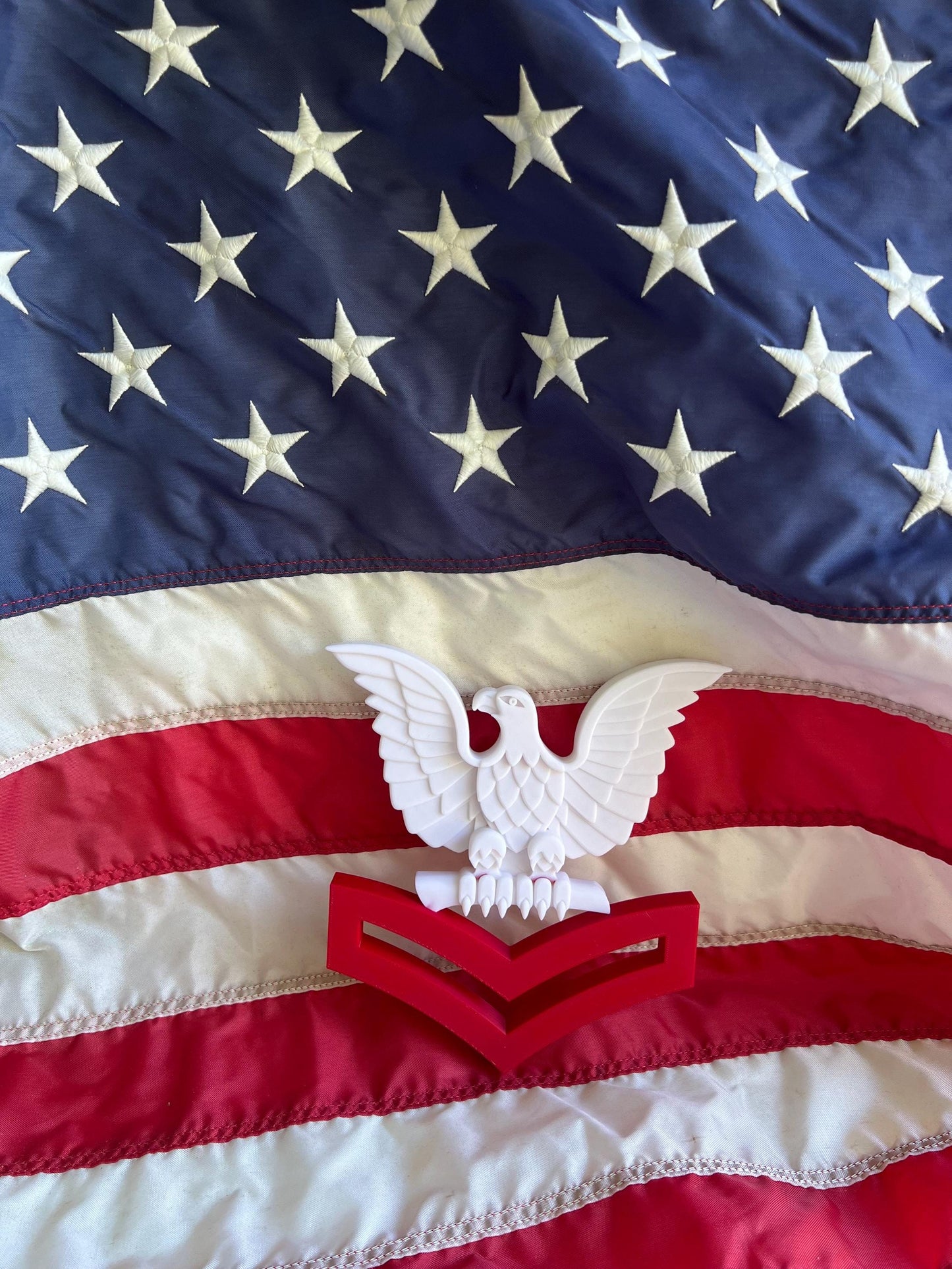 U.S. Navy Rank Display | E4E6 Petty Officer | Military Promotion, Retirement, or Veteran Gift