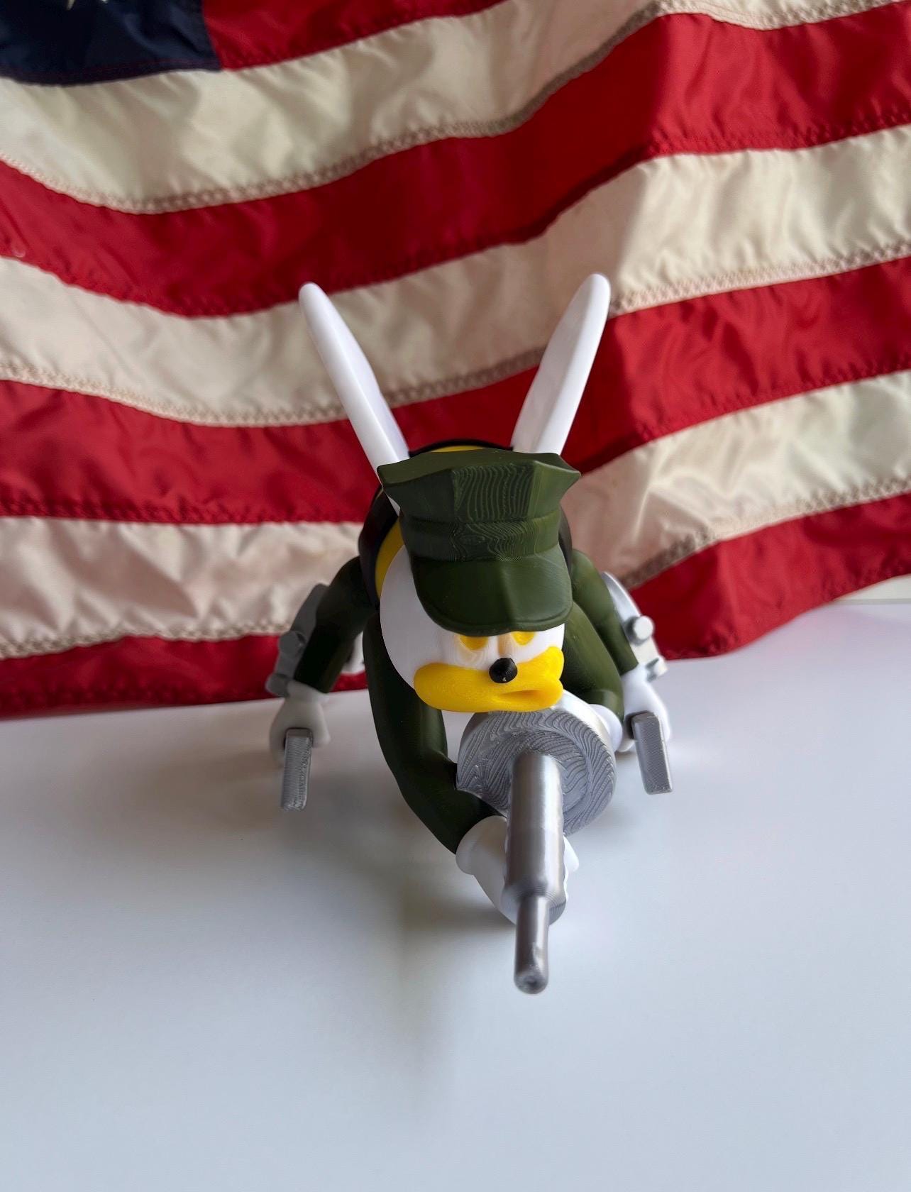 US Navy Seabee Figurine full color, Seabee Statue,  Seabees Gift, Seabee Retirement Gift, Printed Seabee, Naval Construction Battalion Decor